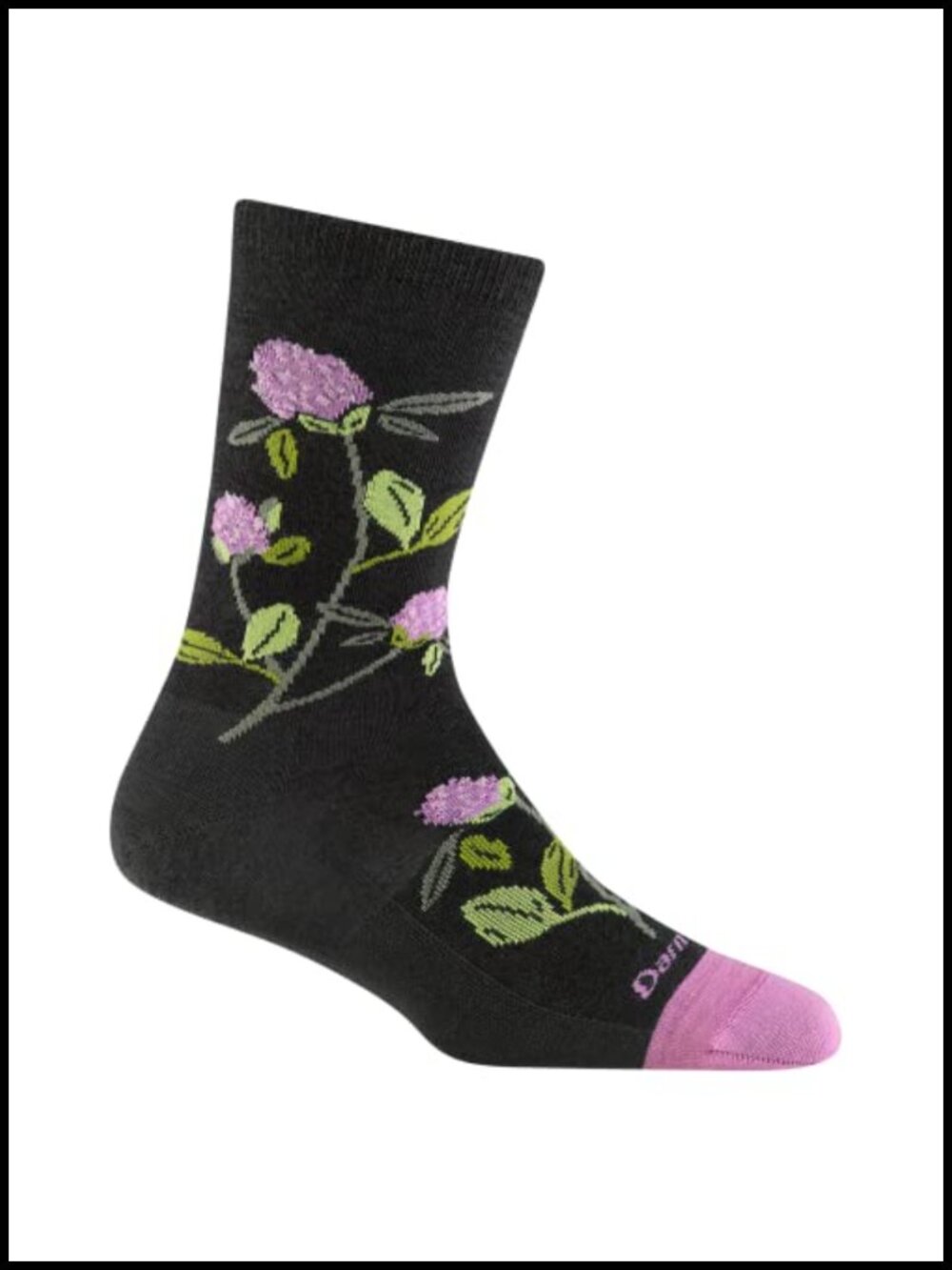 Darn Tough Blossom Crew Lightweight Wool Socks Hiking Everyday